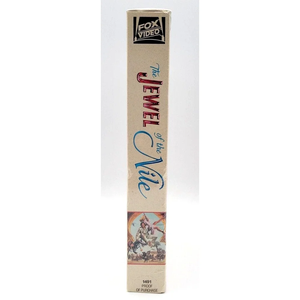 JEWEL OF THE NILE SEALED VHS‎ MOVIE WATERMARK FOX MICHAEL DOUGLAS DANNY DEVITO